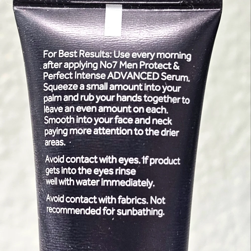 🟠4 FOR $25🟠 No7 MEN PROTECT AND PROTECT INTENSE ADVANCED DAY MOISTURISER